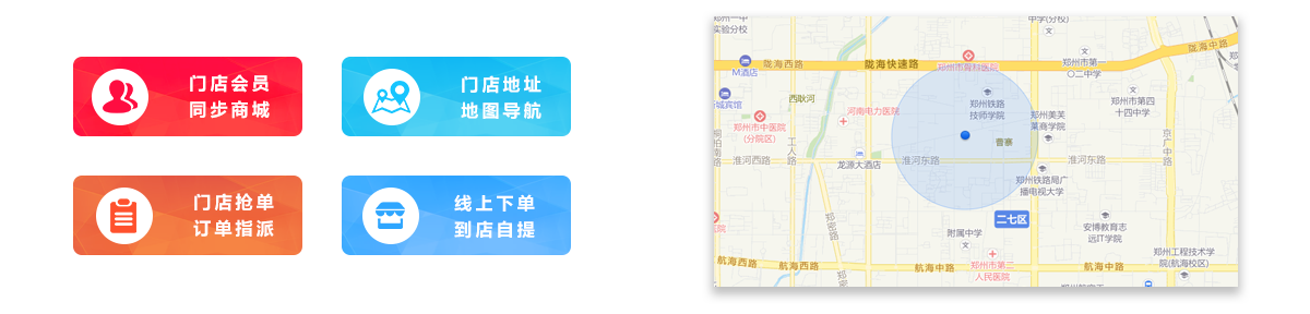 智慧門店O2O，解決線上商城與線下實體銷售渠道的對接